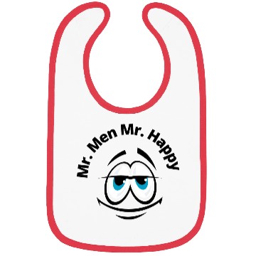 Discover Mr. Men Mr. Happy Bibs