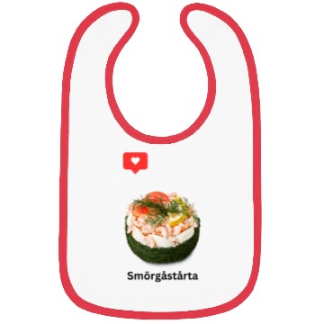 Discover Swedish Sandwich Cake Bibs
