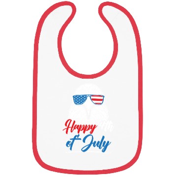 Discover Patriotic America USA Flag 4th Of July America Bibs