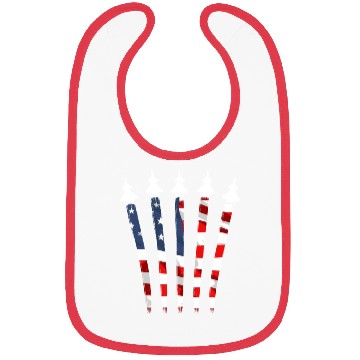Discover Patriotic America USA Flag 4th Of July American Bibs
