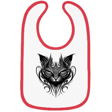 Discover T Tattoo Cat Bibs