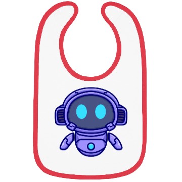 Discover Cute robot cartoon icon illustration gifts Bibs