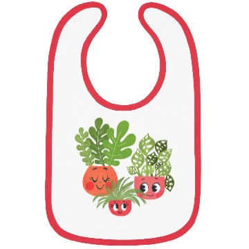 Discover Happy Plants Bibs