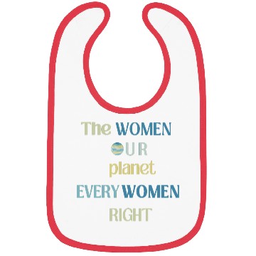Discover Embrace Equity Happy Women's Day Bibs