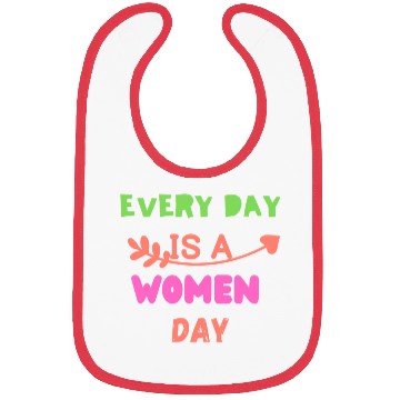 Discover Embrace Equity Happy Women's DaY Bibs