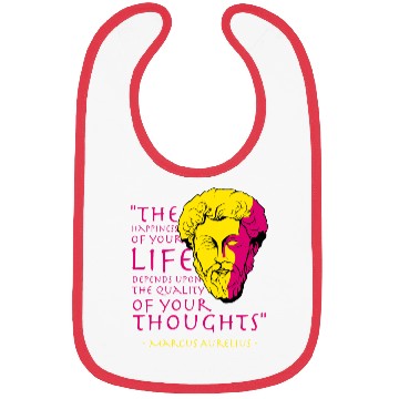 Discover Marcus Aurelius Stoic Philosophy Quote Bibs