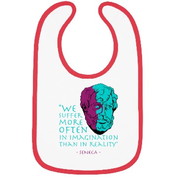 Discover Seneca Stoic Philosophy Quote Bibs