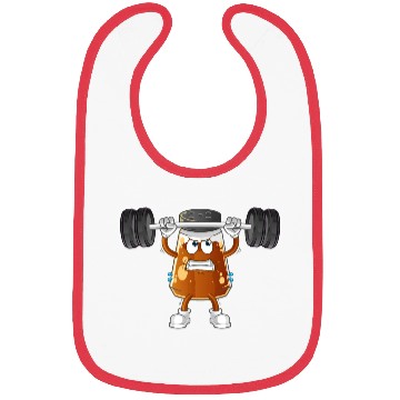 Discover funny gym Pepper Bibs