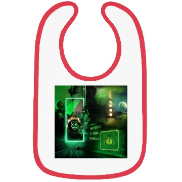 Discover Neon Green Aesthetic Bibs