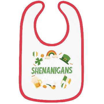 Discover Let The Shenanigans Begin St Patricks Day Bibs