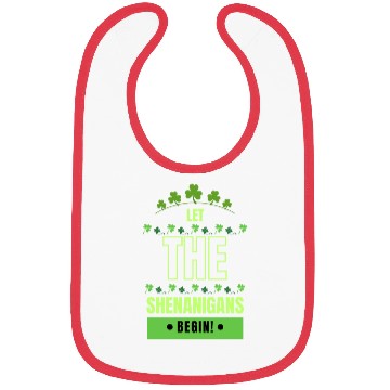 Discover Let The Shenanigans Begin Bibs