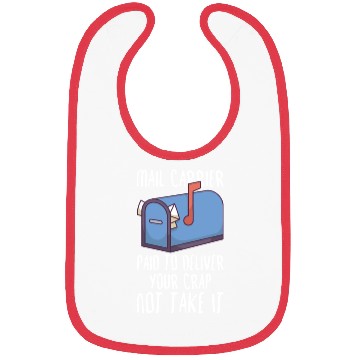 Discover Postal Worker Mail Lady Mail Carrier Postal Bibs