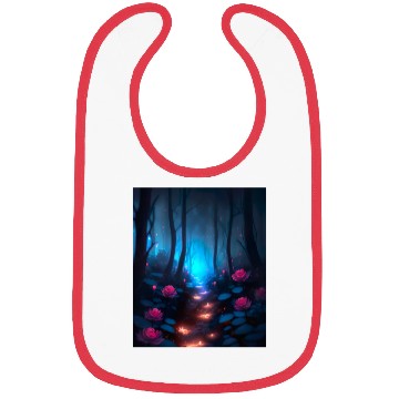 Discover Lost in the Blue Forest Bibs