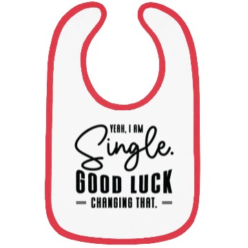 Discover Single Relationship Independent Typography Single Bibs