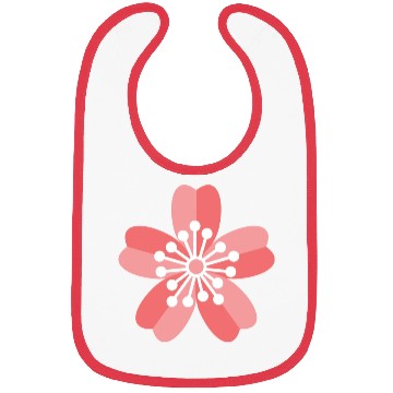 Discover Cute Colorful Hibiscus Bibs