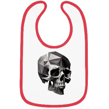 Discover Skull Head Bibs