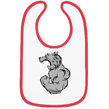 Discover wolf beast 2 Bibs