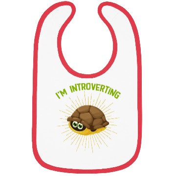 Discover Introverted Person Turtle Lover Bibs