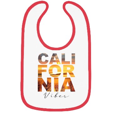 Discover Cali California Vibes Squad Ocean Beach Vacation Bibs