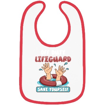 Discover Swimmer Scuba Diving Lifeguard Water Sport Bibs