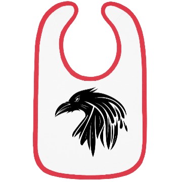 Discover Raven With A Sinister Look As A Tattoo Portrait Bibs