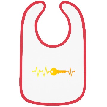 Discover Great Key Heartbeat Bibs