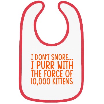 Discover I Purr With The Force Of 10,000 Kittens 2 Bibs