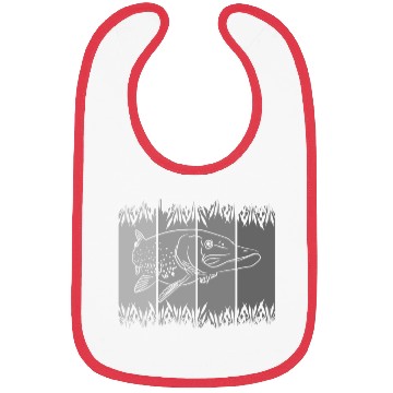 Discover fish - fishing - fishermen Bibs