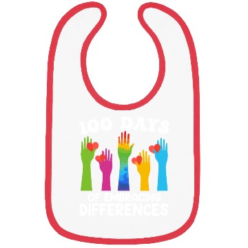 Discover 100 Days of Embracing Differences Bibs