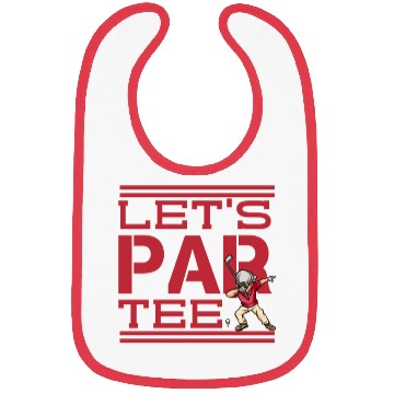 Discover Let's par Bibs funny golfing