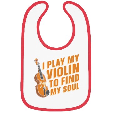 Discover Violin Violinist Humor Bibs