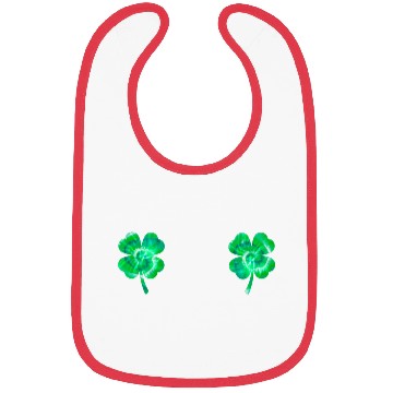 Discover Shamrock Boobs Tie Dye Irish Boobies St Patricks Bibs