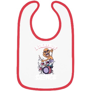 Discover Drummer Drums Music Drum Set Drumming Bibs