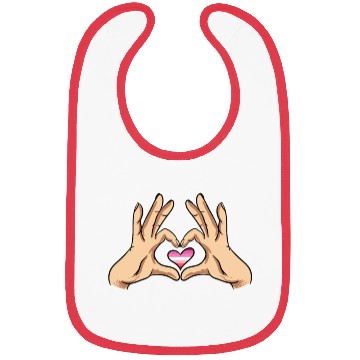Discover Lesbian Heart Bibs