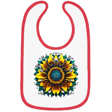 Discover Beautiful Sunflower Flower Bibs