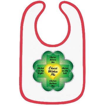 Discover St Patrick's Breast Plate Shamrock Bibs