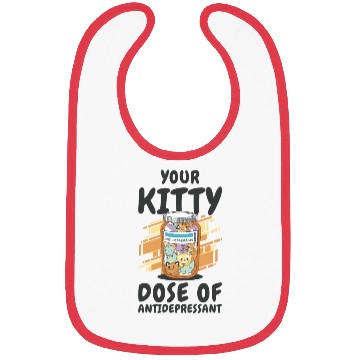 Discover Antidepressant Kitten Medicine Cat Owner Bibs