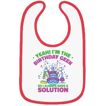 Discover Science Theme Birthday Party Chemistry Scientist Bibs