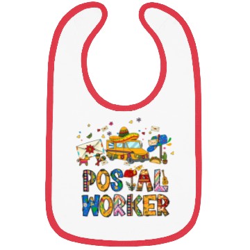 Discover Cinco de Mayo Postal Worker Bibs Nacho Average