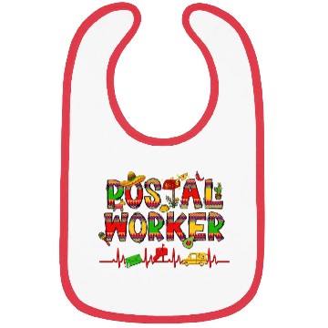 Discover Cinco de Mayo Postal Worker Cinco de Mayo Pattern Bibs