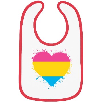Discover Pride LGBTQ heart Bibs