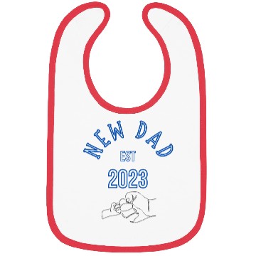 Discover New Dad 2023 Bibs