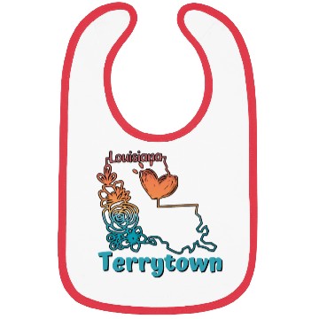 Discover I love my home town Terrytown Louisiana Bibs