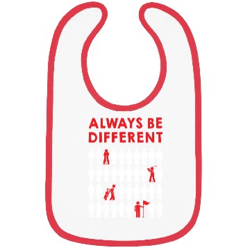 Discover Always Be Different Golf Bibs
