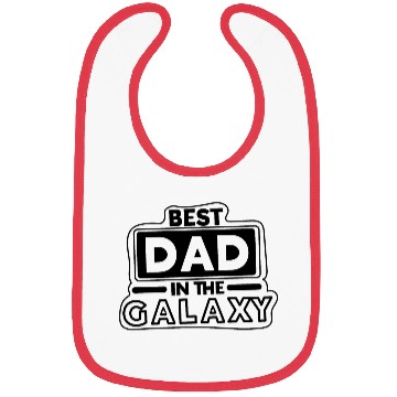 Discover Best dad galaxy Bibs