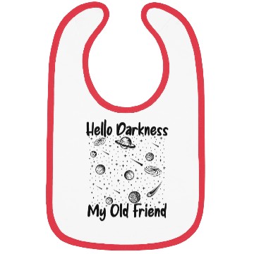 Discover Hello Darkness My Old Friend Astrophysicist Bibs
