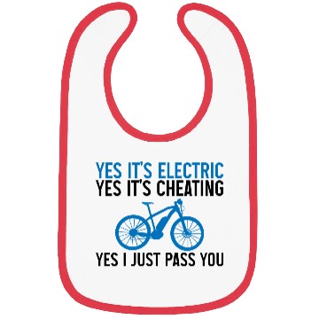 Discover It's Electric, It's Cheating, I Just Passed You 1 Bibs