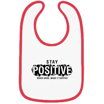 Discover stay positive black Bibs