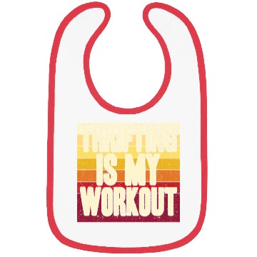 Discover Thrift Store Yard Sale Gift Thrifting Bibs