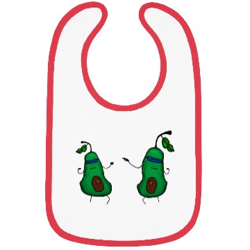 Discover Avocado you are not me Bibs